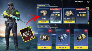 WELCOME BACK 1000 UC PURCHASE  ASILBEK OFF  PUBG MOBILE UZ [upl. by Eikcir]