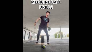 MEDICINE BALL THROWS on an Indo Board pesopluma medicineball fyp fypyoutube [upl. by Yhtir]