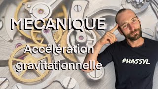 Comment calculer l’ACCÉLÉRATION GRAVITATIONNELLE Physique mécanique et cinématique [upl. by Auqinet]