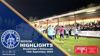 HIGHLIGHTS  Stourbridge 34 Halesowen 120923 [upl. by Irmine22]