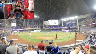 Miami Marlins Park amp VIP Club amp Home Plate Seats [upl. by Miguelita]