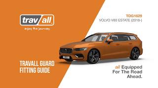 Volvo V60 Estate 2018  TDG1629  Travall Guard Fitting Guide [upl. by Nilkcaj204]