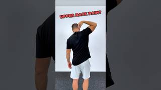 3 Exercises To Eliminate Upper Back Pain FAST backpain [upl. by Ahseile489]