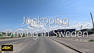 Jönköping  Sweden Tour  Driving [upl. by Eannaj407]