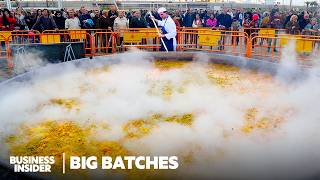 20 Master Chefs Who Cook Huge Batches In Megakitchens  Big Batches Marathon  Insider Food [upl. by Lumpkin]