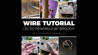 How to use a JUL Penannular Brooch  Ram Penannular Brooch [upl. by Gnep]