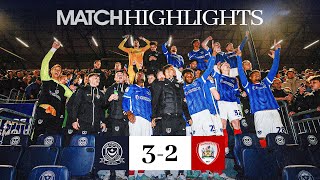 CHAMPIONS 🏆🔵  Pompey 32 Barnsley  Highlights [upl. by Sorkin245]