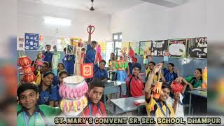 KANDEEL MAKING ACTIVITY CLASS VIII  ST MARYS CONVENT SR SEC SCHOOL [upl. by Eiryt]