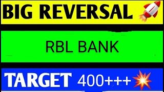 RBL BANK SHARE LATEST NEWS TODAYRBL BANK SHARE TARGETRBL BANK SHARE ANALYSISRBL BANK SHARE NEWS [upl. by Furiya]