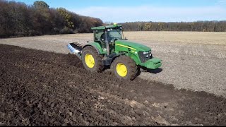 Оранка John Deere 7930 vs kverneland [upl. by Demetre]