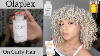 OLAPLEX No3 for CURLY HAIR  FIX DAMAGED CURLS [upl. by Granlund]