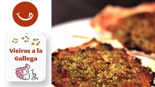 Receta de vieiras a la gallega [upl. by Maier]