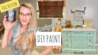 Debi’s Design Diary DIY PAINT  Full Review [upl. by Yllier]