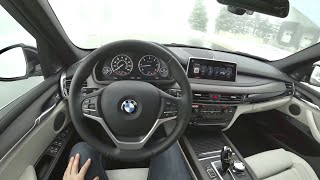 2017 BMW X5 xDrive35d  POV First Impressions [upl. by Dalila496]