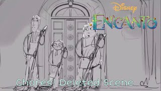 Disney’s Encanto  Deleted Scene  Chores Storyboard [upl. by Sibeal]