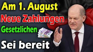 Zum 1 August Rentner profitieren von Erstzahlungen der gesetzlichen Rentenversicherung [upl. by Levitan150]