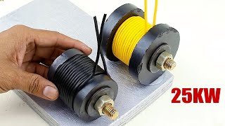 25KW Power Transformer Electricity 220V Light Copper Pipe Self running Generator [upl. by Little545]