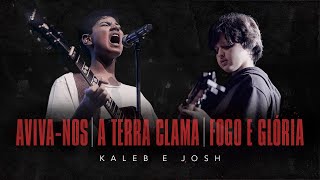 Kaleb e Josh  Avivanos  A Terra Clama  Fogo e Glória Vídeo Oficial [upl. by Dareece]