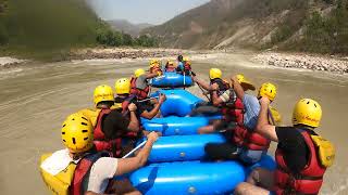 RISHIKESH RIVER RAFTING  RAPID 1 WELCOME TO SHIVPURI  KHATRARNAK RAPID 17 June 2024 [upl. by Aketal835]