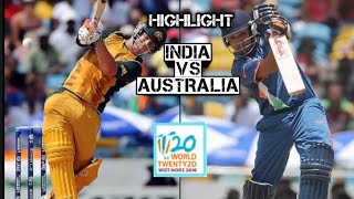 Highlight of India vs Australia On ICC T20 World Cup cricket T20wcCricEdits [upl. by Natka]