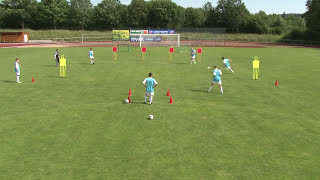 FussballDVD quotDer SchnittstellenBall  Torchancen perfekt vorbereitenquot [upl. by Ramona459]