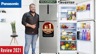 Panasonic econavi refrigerator  268 L twodoor refrigerator inverter  NR ABG27VGG3 Full Review 💥 [upl. by Aniez]