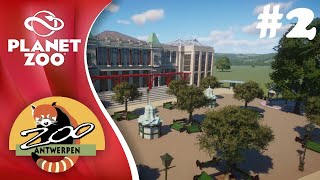 Planet Zoo  Antwerp Zoo 2 The Flamingo Square [upl. by Torhert]