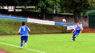 Mosaik TV  Résumé en image du match Sarreguemines FC contre Biesheim [upl. by Isus]