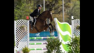 Spot On 1st 33quot Jump Seat Medal HITS Ocala [upl. by Mouldon]