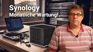 Synology fit halten monatliche Wartung [upl. by Llerraf]