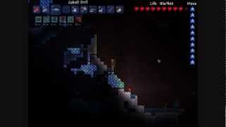 Quick Tut FINDING HARDMODE THE ORES Cobalt Myhtril and Adamantite Terraria [upl. by Nylrem]