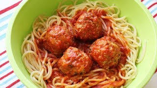 Quick amp Easy Spaghetti amp Meatballs [upl. by Ylevol]