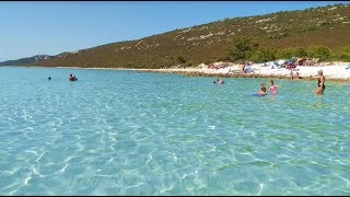 Beach Veli Žal Dugi Otok Croatia [upl. by Etnoled]