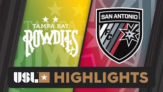 3162024  Tampa Bay Rowdies vs San Antonio FC  Game Highlights [upl. by Goldia]