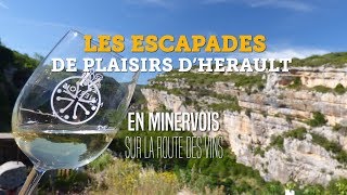 Les Escapades de Plaisirs dHérault 11  Routes des Vins en Minervois [upl. by Nnyliram]