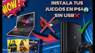 COMO INSTALAR TUS JUEGOS EN PKG PS4 900 GOLDHEN SIN USB  NI HDD EXTERNO😱 PASO A PASO 2024 [upl. by Rossy367]