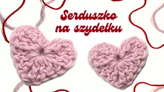 Jak zrobić serduszko na szydełku tutorial dla początkujących [upl. by Cad]