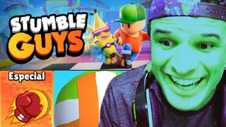 STUMBLE GUYS AO VIVO  EMOJS ESPECIAL 6 [upl. by Nalahs]