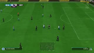 Gameplay FC 24  Brighton vs Crystal Palace  Premier League  20232024 [upl. by Rainwater]