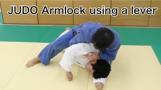 JUDO Armlock using a lever by KOMLOCK [upl. by Suilenrac]