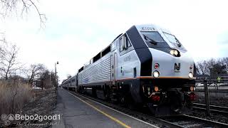 NJ Transit Bergen County amp MTA Port Jervis Trains at Radburn NJ Station [upl. by Annekam581]