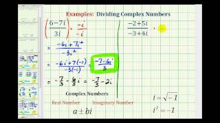 Ex Dividing Complex Numbers [upl. by Nnybor851]