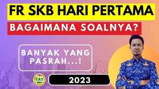 FR SKB Dosen Hari Pertama  SKB Dosen 2023 [upl. by Ajet532]