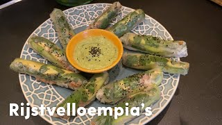 Summerrolls  Rijstvelloempias  Samen koken met Allerhande [upl. by Reidar]