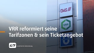 STUDIO 47 live  VRR REFORMIERT SEINE TARIFZONEN amp SEIN TICKETANGEBOT [upl. by Tarrel]