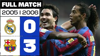 Real Madrid  FC Barcelona 03 20052006 PARTIDO COMPLETO [upl. by Eisnyl15]