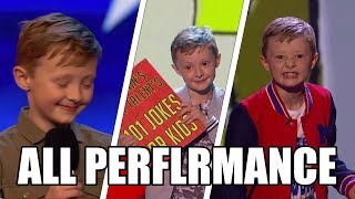 Ned Woodman Britains Got Talent 2017 ALL Performances｜GTF [upl. by Ilime]