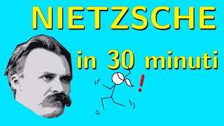 La Filosofia di Nietzsche  spiegato BENE [upl. by Noiramed357]