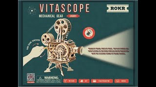 Building The Rokr Vitascope  Step 1 to 4 [upl. by Adlen]