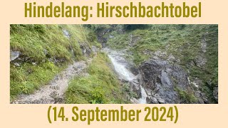 Hindelang Hirschbachtobel 14 September 2024 [upl. by Lothario]